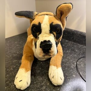 RARE! Realistic Boxer Dog Plushie - Best Made Toys Ltd